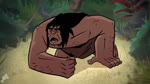 angry bottomwear caveman clothing detailed_background duo female feral humor loincloth male outside shitpost potoobrigham dinosaur_adventure primal_(series) yee fang_(primal) spear_(primal) dinosaur human mammal prehistoric_species reptile scalie 16:9 2022 2d_animation animated meme short_playtime signature sound webm widescreen