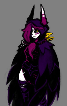 belt bone cloak clothing digitigrade feathered_wings feathers female grey_background hair hair_over_eye legwear long_ears markings orange_eyes ornament pale_skin ponytail red_hair simple_background skull solo standing thigh_highs wings wraps bracketsxxx league_of_legends riot_games tencent xayah_(lol) avian bird vastaya clip_studio_paint_(artwork) digital_media_(artwork) digital_painting_(artwork) painting_(artwork)
