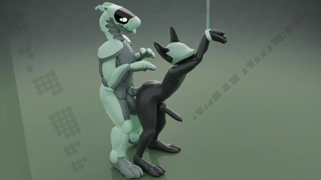 3_fingers 3_toes anal anal_penetration animal_genitalia animal_penis anthro anthro_on_anthro anthro_penetrated anthro_penetrating anthro_penetrating_anthro balls barefoot bdsm big_balls bouncing_balls bouncing_penis bound canine_genitalia canine_penis claws duo erection feet fingers genitals hands_tied huge_balls knot machine male male/male male_penetrated male_penetrating male_penetrating_male multiple_angles penetration penis sex synthetic toe_claws toes uniball sealled alternate_reality_game sealled_arg gneffer-r_(character) android robot synth_(vader-san) 16:9 2020 3d_(artwork) 3d_animation animated blender_(artwork) digital_media_(artwork) hi_res huge_filesize long_playtime no_sound video widescreen