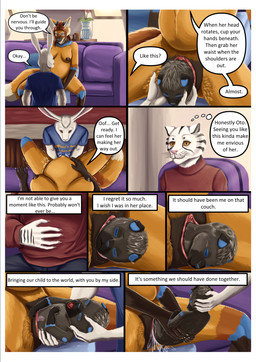 5_fingers ambiguous_gender amniotic_fluid anthro belly big_belly big_breasts birth black_body black_fur black_hair black_nose blue_eyes blue_highlights blue_nose bodily_fluids breasts brown_hair clenched_teeth clothed clothed/nude clothed_anthro clothed_female clothed_male clothing dialogue envy eyes_closed fangs female female_pov fingers first_person_view fur genital_fluids genitals gloves_(marking) group hair highlights_(coloring) humanoid_hands husband_and_wife infertility labor leg_markings live_birth male male/female male_anthro markings married_couple navel neonate nipples nude nude_anthro nude_female orange_body orange_fur outie_navel pregnant pregnant_anthro pregnant_female sad sitting socks_(marking) speech_bubble spread_legs spreading striped_body striped_fur stripes surrogate_mother sweater tail teeth text thought_bubble tongue topwear vaginal_birth vulva whiskers white_body white_fur young gone46 champawat_(reve102) lidiana_(reve102) oto_(reve102) canid canine felid lagomorph leporid mammal maned_wolf pantherine rabbit tiger comic english_text hi_res signature mother_(lore) mother_and_child_(lore) parent_(lore) parent_and_child_(lore)
