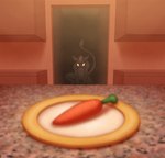 anthro carrot food french_artist kitchen male plant solo vegetable chokodonkey conditional_dnp choko_(chokodonkey) asinus donkey equid equine mammal hi_res