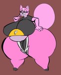 anthro belly big_belly big_breasts big_tail black_bottomwear black_clothing black_pants black_sclera black_shirt black_topwear bottomwear breasts buckteeth clothing eyelashes female finger_on_face grey_inner_ear huge_breasts huge_hips huge_tail huge_thighs hyper hyper_hips hyper_thighs mask pants pink_body pink_bottomwear pink_clothing pink_ears pink_mask pink_pants pink_tail red_background shirt simple_background slightly_chubby slightly_chubby_female smile smug solo spandex sports_mask sportswear tail teeth thick_thighs tight_clothing topwear white_eyes wide_hips wrestling_mask wrestling_outfit g00eygutz susie_(reathe) mammal rodent sciurid tree_squirrel 2024 colored_sketch digital_media_(artwork) flat_colors hi_res sketch