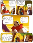 aftertale alphys animated_skeleton bone boss_monster_(undertale) bovid caprine comic dialogue english_text eye_patch eyewear fish frisk_(undertale) glasses group human humanoid loverofpiggies mammal marine papyrus_(undertale) plant reptile sans_(undertale) scalie skeleton smile sun text toriel tree undead undertale undertale_(series) undyne