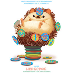 ambiguous_gender beady_eyes black_eyes brown_body feral humor pun quills_(anatomy) simple_background smile solo tan_body text visual_pun white_background piper_thibodeau pogs eulipotyphlan hedgehog mammal 1:1 digital_media_(artwork) digital_painting_(artwork) english_text painting_(artwork) url