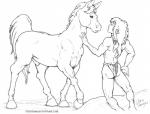 2003 animal_genitalia bottomwear chris_sawyer clothing duo equid equine feral genitals horse human loincloth male mammal monochrome sheath text url
