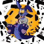 anthro anus balls barefoot feet genitals male pawpads penis sharp_teeth snout solo teeth tongue nega_threuy activision crash_bandicoot_(series) ripper_roo kangaroo macropod mammal marsupial 1:1