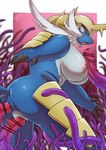 anthro anthrofied anus breasts censor_bar female fur genitals ineffective_censorship nude open_mouth pokemorph pussy solo tentacles kicktyan nintendo pokemon generation_5_pokemon mammal pokemon_(species) samurott absurd_res censored hi_res