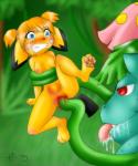 abdominal_bulge ambiguous_gender anthro anthro_on_feral balddumborat bestiality blood blush bound breasts clenched_teeth crying defloration drooling female feral forced interspecies nintendo penetration pichu pokémon rape saliva size_difference small_breasts teeth tentacle_rape tentacles tongue vaginal vaginal_penetration venusaur video_games young
Rating: Explicit
Score: 4
User: SirAntagonist
Date: January 04, 2014