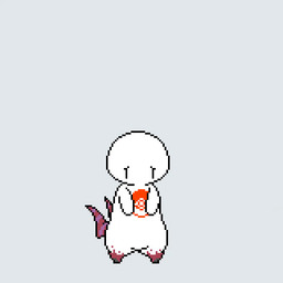 all_fours ambiguous_gender black_body bodily_fluids body_size_growth feral feral_transformation growth horn horn_growth human_to_feral long_neck markings red_body simple_background size_transformation solo species_transformation spikes stamp sweat sweatdrop tail tail_growth tears transformation white_background yellow_sclera ototo1_3 nintendo pokemon arthropod generation_5_pokemon human mammal myriapod pokemon_(species) scolipede 1:1 2026 animated digital_media_(artwork) long_playtime no_sound pixel_(artwork) signature video