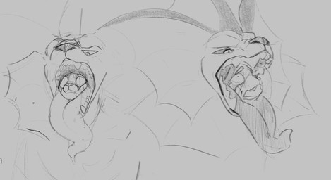 anthro bodily_fluids crying duo grey_background imminent_death in_mouth male narrowed_eyes open_mouth scared sharp_teeth simple_background tears teeth tongue tongue_out vore sushiamazing nintendo pokemon vappy_(sushiamazing) eeveelution generation_1_pokemon pokemon_(species) vaporeon 2023 digital_media_(artwork) monochrome sketch