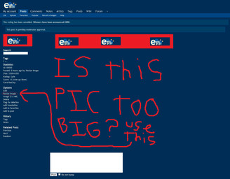 blue_background directional_arrow how-to public_service_announcement red_text simple_background text the_truth zero_pictured unknown_artist e621 english_text grandfathered_content handwritten_text