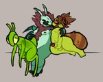 anal anal_penetration anthro femboy group kissing making_out male male/male masturbation penetration short_stack simple_background trio x-ray_view hhbrother manny_(hhbrother) arachnid arthropod goblin humanoid insect mantis spider sketch