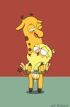 anthro bodily_fluids cum cum_in_pussy cum_inside duo female genital_fluids genitals male male/female penetration penile penile_penetration penis penis_in_pussy pussy vaginal vaginal_penetration young young_on_young caluriri disney kiff_(series) darryn_gherkinheim patty_(kiff) avian bird giraffe giraffid mammal parakeet parrot true_parrot hi_res