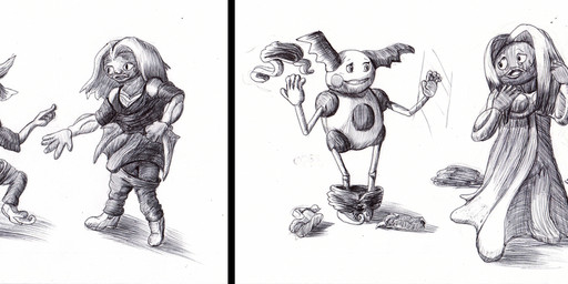 clothed clothing discarded_clothing duo female hair long_hair nude oversized_clothing psychic_powers shrinking shrinking_out_of_clothes simple_background size_transformation transformation undressing white_background mistressmissingno nintendo pokemon generation_1_pokemon human humanoid jynx mammal mr._mime pokemon_(species) black_and_white hi_res monochrome pen_(artwork) traditional_media_(artwork)