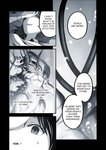 anthro anthro_focus comic duo english_text female glay_(layer) hard_translated hi_res human layer_(artist) male mammal monochrome reptile scalie stasis_chamber text third-party_edit translated tube yuka_(layer)