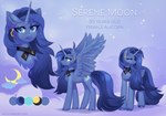 blue_body blue_eyes blue_fur blue_hair cutie_mark feathered_wings feathers female feral fur hair horn smile solo wings margony hasbro my_little_pony mythology equid equine mammal mythological_creature mythological_equine winged_unicorn 2021 digital_media_(artwork) hi_res