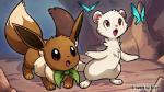 brown_body brown_eyes brown_fur cave chest_tuft duo feral fur open_mouth standing tuft blitzdrachin conditional_dnp nintendo pokemon pokemon_mystery_dungeon shiren_the_wanderer spike_chunsoft koppa_(shiren_the_wanderer) arthropod butterfly canid domestic_ferret eevee generation_1_pokemon insect lepidopteran mammal mustelid musteline pokemon_(species) stoat true_musteline weasel