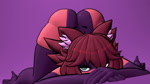 ass_up bedroom_eyes brown_hair butt butt_jiggle clothing female footwear hair high_heels inner_ear_fluff jiggle_physics jiggling legwear looking_at_viewer narrowed_eyes purple_background purple_clothing purple_footwear purple_high_heels purple_legwear purple_socks purple_thigh_highs purple_thigh_socks seductive shaking_butt shoes short_hair simple_background skindentation socks solo thick_thighs thigh_highs thigh_socks tuft silentsins zinnia_(modeler) jane_(silentmanjoe) animal_humanoid humanoid mammal mammal_humanoid procyonid procyonid_humanoid raccoon_humanoid 16:9 3d_(artwork) 3d_animation animated digital_media_(artwork) high_framerate no_sound short_playtime webm widescreen