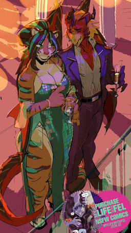 advertisement alcohol alcohol_consumption anthro beverage big_breasts breasts champagne champagne_glass clothed clothing container cup dress drinking_glass duo female glass glass_container glass_cup male night suit suit_jacket kenno_arkkan mythology fyredrake roxanne_(spacenavytiger) dragon felid mammal mythological_creature mythological_scalie pantherine scalie tiger 2026 9:16 adversarial_noise digital_media_(artwork) hi_res