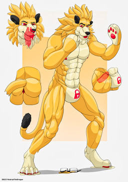 anal anal_penetration anal_sheath anthro buttplug buttplug_in_ass buttplug_insertion chastity_bulge chastity_device clothing eyewear glasses latex latex_clothing latex_skinsuit lock_bulge lock_symbol male muscular muscular_anthro muscular_male nipples null_bulge object_in_ass oral oral_penetration pawpads penetration plug_(sex_toy) plug_insertion sex_toy sex_toy_in_ass sex_toy_insertion skinsuit solo suit symbol tight_clothing toysuit xedrykthedragon felid lion mammal pantherine absurd_res hi_res