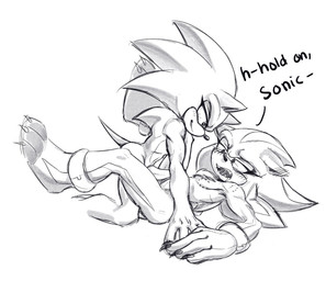 anthro barefoot biceps bite_mark blush bodily_fluids chest_tuft claws dominant dominant_male duo eyelashes fangs feet genitals imminent_sex male male/male muscular muscular_anthro muscular_male nude pecs penis saliva saliva_string tapering_penis teeth toe_claws tuft noctobi sega sonic_the_hedgehog_(series) shadow_the_hedgehog sonic_the_hedgehog eulipotyphlan hedgehog mammal hi_res monochrome