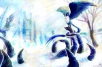 2012 ambiguous_gender articuno blue_feathers haychel legendary_pokémon nintendo pokémon red_eyes snow solo tree video_games wood
Rating: Safe
Score: 1
User: slyroon
Date: October 04, 2012