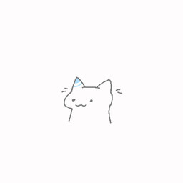 brain ear_markings organs simple_background smile solo throwing white_body t_plan domestic_cat felid feline felis mammal 1:1 animated digital_media_(artwork) loop low_res pixel_(artwork) pixel_animation