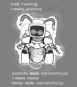 4_fingers after_transformation ageplay antennae_(anatomy) anthro blush blush_lines bodily_fluids clothed clothing computer_virus_(program) crouching cum cum_in_diaper dazed diaper diaper_only ejaculation erection erection_in_diaper feces fingers for_a_head genital_fluids grey_background infantilism insect_wings machine male orgasm orgasm_face pooping roleplay simple_background soiled_diaper soiling soiling_diaper solo sound_effects spiral spiral_eyes text topless unclean_diaper used_diaper wearing_diaper wings ludis-luteo arthropod bee hymenopteran insect object_head robot 2025 english_text greyscale hi_res monochrome signature