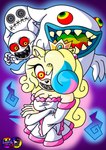 anthro breasts ear_piercing female female_anthro multicolored_tongue open_mouth piercing possession rainbow_tongue red_eyes simple_background teeth tongue eggbot15 sega sonic_the_hedgehog_(series) fan_character king_boom_boo princess_(eggbot15) boo_(sonic) eulipotyphlan ghost hedgehog mammal spirit absurd_res digital_media_(artwork) hi_res