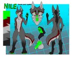 anthro feet foot_focus knot looking_at_viewer male open_mouth pawpads paws solo tall tongue mutt_teeth canid canine canis hybrid jackal mammal side-striped_jackal wolf absurd_res hi_res model_sheet