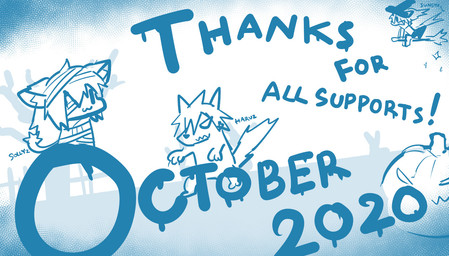 anthro bandage bound broom broom_riding cleaning_tool clothing ear_tuft female food fruit hat headgear headwear holidays male pattern_background plant pumpkin simple_background smile text tuft witch_hat sollyz halloween haruz sundyz canid canine canis domestic_cat domestic_dog felid feline felis mammal 2020 digital_drawing_(artwork) digital_media_(artwork) english_text monochrome sketch