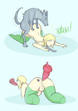 all_fours anal anal_penetration animal_genitalia animal_penis bdsm bestiality butt butt_tattoo canine_genitalia canine_penis chain clothed clothing collar crossdressing dominant dominant_feral dominant_male femboy feral feral_dominating_human feral_penetrating feral_penetrating_human footprint forced genitals group human_on_feral human_penetrated interspecies knot leash legwear male male/male male_penetrated male_penetrating male_penetrating_male mostly_nude nude pawprint pawprint_tattoo penetration penis rape sex slave stockings submissive submissive_human submissive_male tattoo trio kittyodic breath_of_the_wild nintendo the_legend_of_zelda link canid canine canis human mammal wolf digital_media_(artwork) hi_res sketch