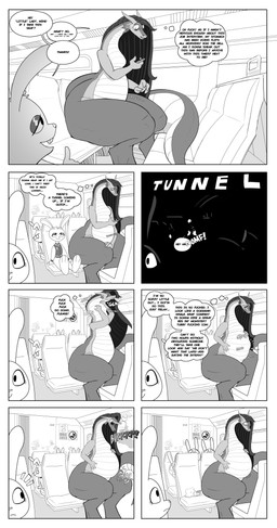 anthro big_butt blush blush_lines breasts burping butt cellphone electronics female group hair hidden horn larger_female long_hair male male/female nervous organs phone public_transportation rapid_transit rumbling_stomach size_difference small_breasts stomach subway swallowing trio vore rb23 mythology ashe_(shyguy9) dragon lagomorph leporid mammal mythological_creature mythological_scalie rabbit scalie absurd_res hi_res