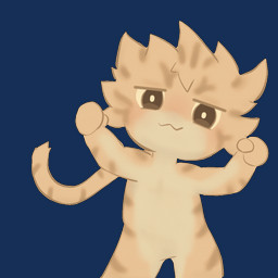 anthro male solo toony juiice_114 maodie felid feline mammal 1:1 animated