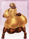 anthro balls big_balls big_breasts big_butt breasts butt genitals gynomorph huge_balls huge_breasts huge_butt intersex nipples penis solo tail xtrent968 sheila_skyworld equid equine horse mammal 3:4 hi_res