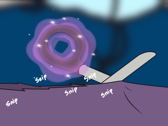 cutting_clothing fabric magic scissors sewing side_view sound_effects text zero_pictured lefthighkick ask_bottom_armor hasbro my_little_pony 4:3 digital_media_(artwork)
