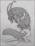 anthro anthro_on_feral bestiality bodily_fluids cum cum_inside duo female feral fur genital_fluids holding_weights male male/female paws sex size_difference small_dom_big_sub smaller_male tail vaginal shadarrius darkarlett_(character) shadarrius_(character) hi_res
