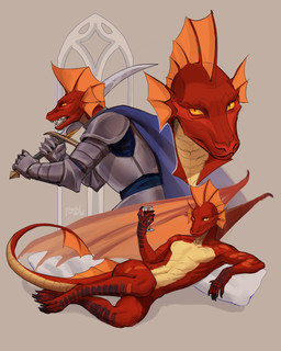 anthro armor biped bottomwear claws clothed clothed_anthro clothed_male clothing countershade_torso countershading feet fingers fully_clothed fully_clothed_anthro fully_clothed_male holding_melee_weapon holding_object holding_sword holding_weapon looking_at_viewer male melee_weapon navel nude nude_anthro nude_male open_mouth pillow simple_background smile solo sword tail teeth toes topwear weapon wings plgdd mythology dragon mythological_creature mythological_scalie scalie 2026 absurd_res digital_drawing_(artwork) digital_media_(artwork) hi_res