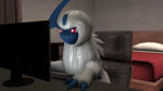 ambiguous_gender claw_toes computer disappointed electronics feral inside looking_at_viewer solo glitched_securitron nintendo pokemon absol generation_3_pokemon pokemon_(species) 16:9 3d_(artwork) 3d_animation animated digital_media_(artwork) no_sound reaction_image short_playtime source_filmmaker_(artwork) webm widescreen