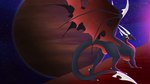 black_body black_scales blade butt female feral genitals horn looking_at_viewer looking_back looking_back_at_viewer membrane_(anatomy) membranous_wings pussy scales solo star tail tail_blade weapon_tail wings skyebold activision microsoft mythology spyro_the_dragon the_legend_of_spyro xbox_game_studios corrupt_cynder cynder dragon mythological_creature mythological_scalie scalie 16:9 4k absurd_res hi_res widescreen