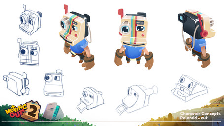 appliance belt belt_buckle black_bottomwear black_clothing black_eyes black_pants blue_clothing blue_eyes blue_line_art blue_sclera blue_shirt blue_topwear bottomwear brown_belt brown_clothing brown_gloves brown_handwear buckle camera clothed clothed_humanoid clothed_male clothing for_a_head fridge fully_clothed fully_clothed_humanoid fully_clothed_male gloves grass handwear instant_camera kitchen_appliance light looking_at_viewer looking_up looking_up_at_viewer male no_eyebrows not_furry open_mouth open_smile pants plant polaroid_photo shirt simple_background smile smiling_at_viewer solo sparkles sparkling_eyes standing tan_head text topwear turnaround white_background jack_kirby_crosby moving_out_(series) poloroid humanoid object_head 16:9 2023 adobe_photoshop_(artwork) character_name colored colored_line_art concept_art digital_drawing_(artwork) digital_media_(artwork) english_description english_text hi_res lighting official_art shaded widescreen