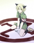 armband blonde_hair clothing footwear german gloves hair handwear legwear male military nazi necktie paint sauwastika smile socks solo swastika uniform waffen-ss yellow_eyes unknown_artist hellsing schrodinger_(hellsing) animal_humanoid cat_humanoid felid felid_humanoid feline feline_humanoid human humanoid mammal mammal_humanoid