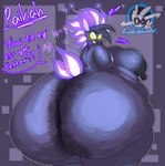 absurd_res anthro areola big_breasts big_butt black_areola black_nipples breasts bumbsspaceship butt chandelure english_text female fire flaming_hair generation_4_pokemon generation_5_pokemon grey_body hi_res huge_breasts huge_butt huge_hips huge_thighs hybrid hyper hyper_butt looking_back nintendo nipples nude open_mouth pokemon pokemon_(species) pokemorph profanity pseudo_hair question_mark raikah_(bumbsspaceship) solo text thick_thighs weavile wide_hips yellow_eyes