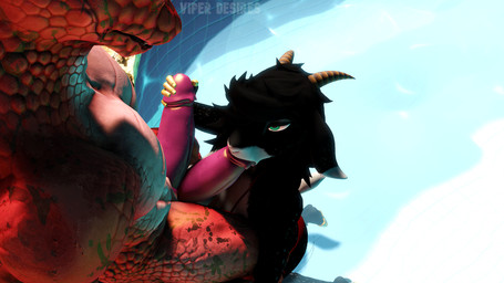 2_penises animal_genitalia anthro anthro_penetrated athletic athletic_anthro athletic_male balls bikini butt clothing detailed_background duo erection fellatio female female_penetrated fur genitals hair hand_on_penis handjob holding_another's_penis holding_penis horn male male/female male_penetrating male_penetrating_anthro male_penetrating_female multi_genitalia multi_penis muscular muscular_anthro muscular_male narrowed_eyes nude open_mouth oral oral_penetration outside pecs penetration penile penile_penetration penis penis_in_vagina poolside red_bikini red_clothing red_swimwear scales seductive sex swimming_pool swimwear tail text two-piece_swimsuit vaginal vaginal_penetration water white_body white_fur viper-desires petruz_(modeler) warfaremachine_(modeler) amanda_(viper-desires) snake_(petruz) warfare_goat bovid caprine goat mammal reptile scalie snake 16:9 2023 3d_(artwork) artist_name digital_media_(artwork) hi_res watermark widescreen