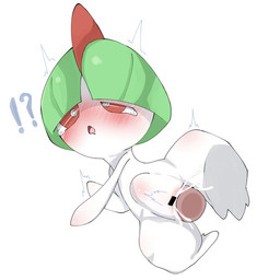 2_horns abdominal_bulge blush bodily_fluids censor_bar confusion cum cum_inside disembodied_penis drooling duo ejaculation exclamation_point female female_focus flat_chested front_view genital_fluids genitals green_hair hair horn human_on_humanoid human_penetrating human_penetrating_humanoid humanoid_penetrated ineffective_censorship interspecies loli lying male male/female not_furry on_back on_model open_mouth penetration penis pokephilia question_mark questionable_consent red_eyes red_horn saliva sex shaking simple_background size_difference sleep_sex sleeping spread_legs spreading surprised tears thrusting tired tremble_spikes trembling vaginal vaginal_penetration waking_up white_background white_body young young_female young_humanoid himimi nintendo pokemon generation_3_pokemon human humanoid mammal pokemon_(species) ralts 1:1 2022 archived_source censored