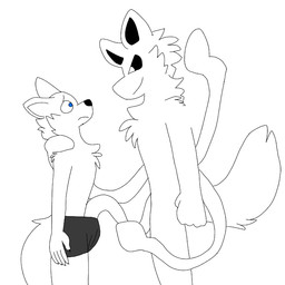 after_transformation anthro duo forced fur human_on_anthro interspecies male male/male male_penetrating penetration tentacle_in_clothing white_body white_fur sinful_drawz changed_(video_game) lin_(changed) squid_dog_(changed) aquatic canid canine canis cephalopod coleoid decapodiform human mammal mollusk squid wolf 1:1