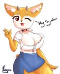 anthro big_breasts big_eyes bottomwear breasts choker clothed clothing female fluffy_ears fur furgonomics horn jewelry legwear looking_at_viewer necklace presenting presenting_breasts secretary skirt small_tail smile solo suit tail tail_through_skirt tight_clothing tights uniform white_body white_fur yellow_body yellow_fur majoradraw aggretsuko netflix sanrio tsunoda_(aggretsuko) antelope bovid gazelle mammal thomson's_gazelle true_antelope hi_res