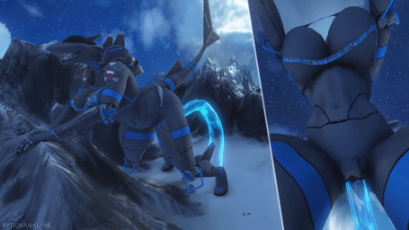 aircraft anthro blue_markings blue_tentacles breath breathing bulge camo camo_clothing camo_print camo_topwear clothing female from_behind_position grey_body machine markings mecha moan mountain night pattern_clothing pattern_topwear penetration polish_flag raised_tail robotic science_fiction sex sharp_teeth snow solo sound_effects spacecraft split_screen tail teeth tentacle_penetration tentacle_sex tentacles topwear translucent vaginal vaginal_penetration vehicle optichanalone gsf_(series) flaminghothans_(character) g.s.s._evelyn_(character) optichanalone_(character) aeromorph human humanoid living_aircraft living_machine living_vehicle mammal robot 16:9 3d_(artwork) 3d_animation animated digital_media_(artwork) high_framerate loop short_playtime sound source_filmmaker_(artwork) video watermark widescreen