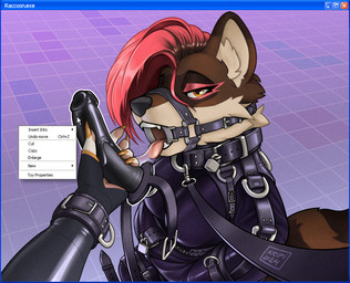 ambiguous_gender anthro bdsm black_straitjacket bodysuit bondage bound brown_body brown_fur clothing cock_gag collar cuff_(restraint) duo female female/ambiguous first_person_view fur gag gagged kneeling latex latex_bodysuit latex_clothing latex_skinsuit latex_straitjacket leash leashed_collar restrained restraints ring_gag skinsuit straitjacket submissive submissive_anthro submissive_female tan_body tan_fur text tight_clothing tongue tongue_out kripi lin_(100racs) mammal procyonid raccoon english_text hi_res