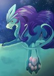 anus balls feet feral foot_fetish foot_focus genitals hair long_hair long_mane looking_at_viewer lying male night nude on_front outside pawpads paws pink_pawpads sky smile snow solo star naahva nintendo pokemon generation_2_pokemon legendary_pokemon pokemon_(species) suicune hi_res